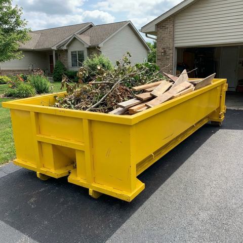 10-yard roll-off dumpster rental in Kansas City, MO
